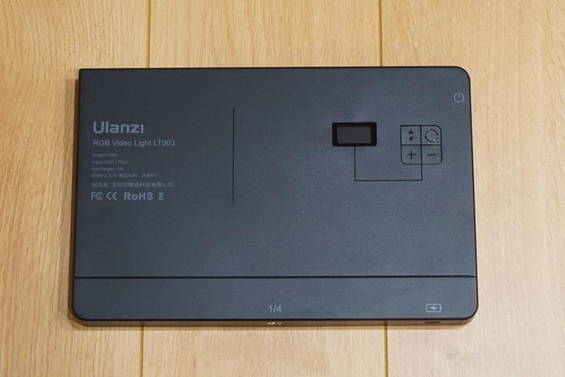 Ulanzi LT0003 ビデオライト　物撮り　撮影　証明写真　免許証撮影　ブログ　レビュー　大きいライト　充電　USB-C　照明ライト