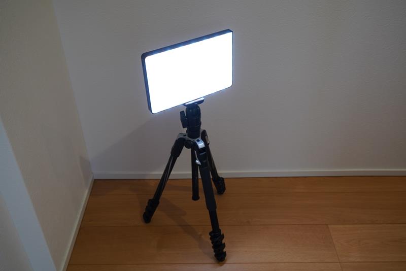 Ulanzi LT003 ビデオライト　物撮り　撮影　証明写真　免許証撮影　ブログ　レビュー　大きいライト　充電　USB-C　照明ライト
