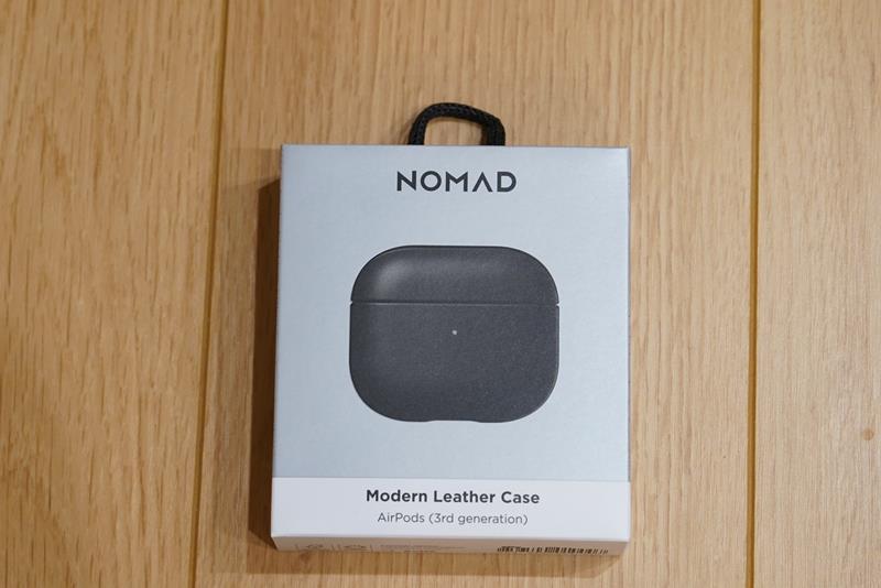 Apple AirPods 第3世代 airods3　マグセーフ　NOMAD Modern Leather Case for AirPods 3　レビュー　ブログ　寝イヤホン用　ランニング用　レザーケース