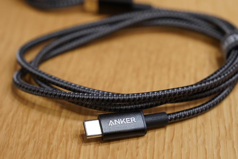 Anker 高耐久ナイロン USB-C＆USB-C 2.0 ケーブル PD対応 100W対応 おすすめケーブル　ブログ　レビュー