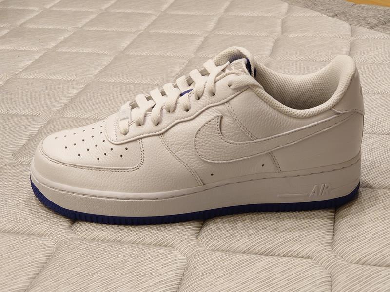 Nike By You エアフォース1 オリジナル ブルー ホワイト 限定 レビュー ブログ おすすめ かっこいい おしゃれ