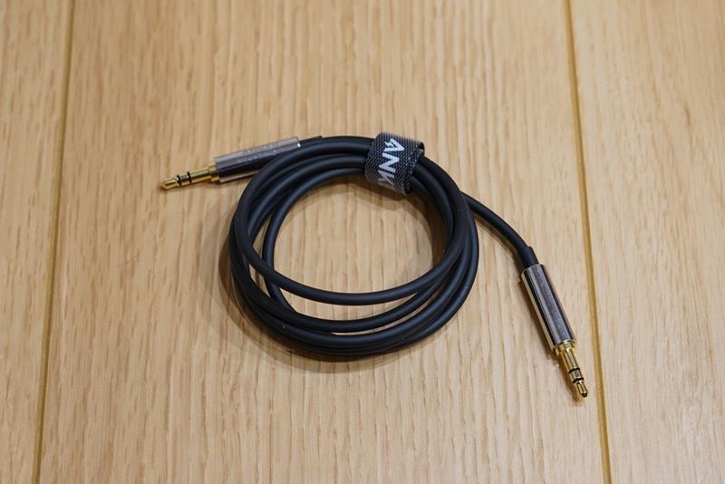 Anker 3.5mm プレミアムオーディオケーブル 1.2m AUXケーブル 細いケーブル ipod iphone ブログ レビュー おすすめ