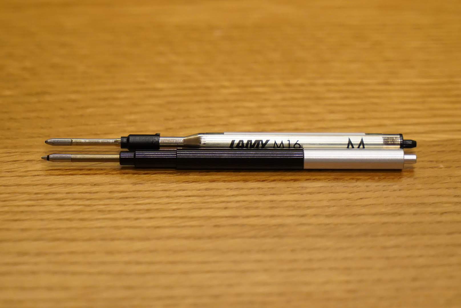 LAMY ラミー safari サファリ ボールペン カッコいい ノック式 おしゃれ ブログ レビュー ジェットストリーム アダプター 改造 カスタマイズ ボールペン リフィルアダプター LM-16