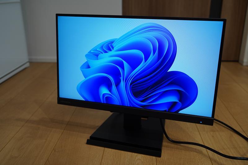 IODATA モニター 21.5インチ EX-A221DB 仕事用　職場用　コンパクト　持ち運びしやすい　見やすい　オフィス用　ブログ　レビュー　軽い　fullhd LCD-A221DB