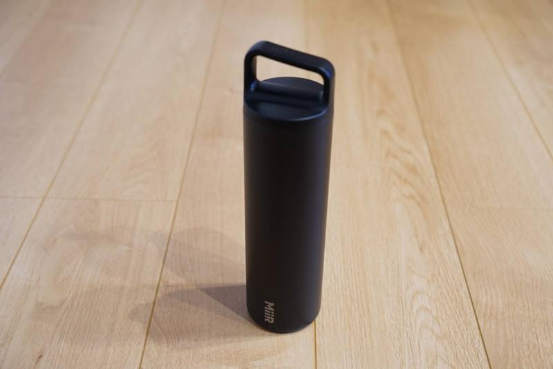 MiiR ミアー Wide Mouth Bottle 20oz ボトル タンブラー 水筒 真空断熱 591ml ワイドマウス ブラック ビジネス かっこいい 洗いやすい おしゃれ おすすめ ブログ